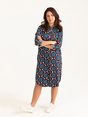 Shopbambloo ShirtDress Overhemdjurk Nala  BudsBlue 