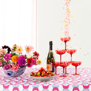 SALE Feest Glazen Rood (Set van 2)