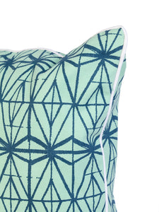 Kussenhoes Lattice Green (50 bij 50 cm)