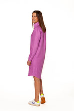 Afbeelding in Gallery-weergave laden, Overhemd Jurk Linnen Fuchsia