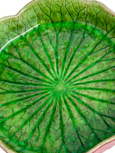 Shopbambloo Evergreen Servies Groen Glazuur Ovenchaal Meloen binnenkant