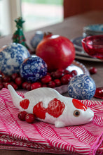 Afbeelding in Gallery-weergave laden, Koi Vis Porselein | OranjeRood-Wit
