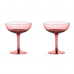 SALE Feest Glazen Rood (Set van 2)